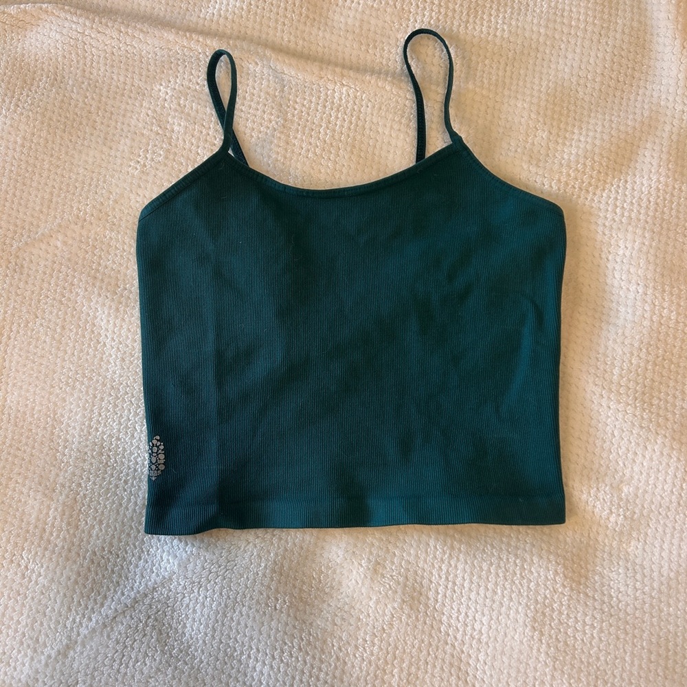 Free People Strappy Back Tighten Up Tank/Sports Bra